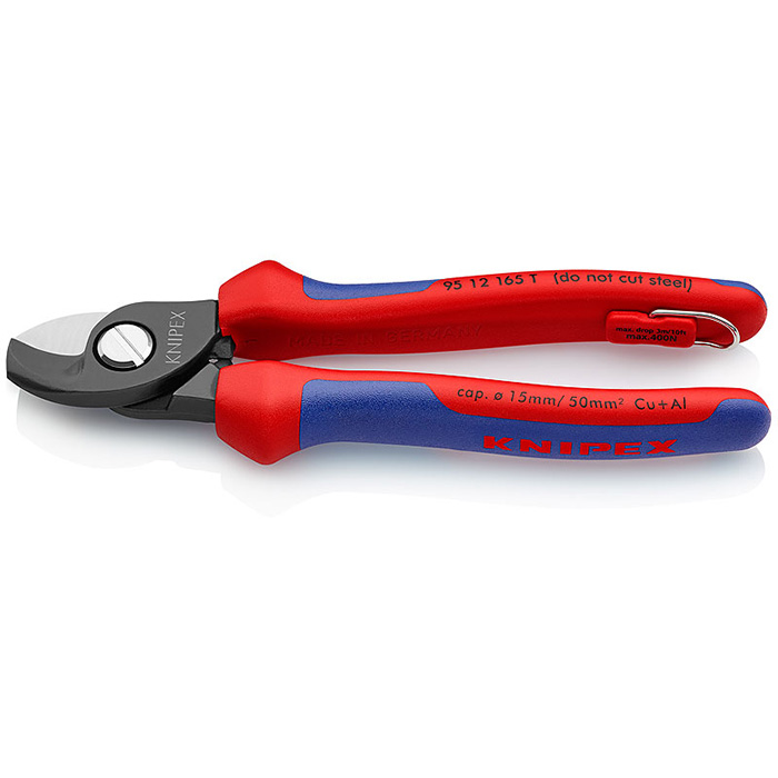 Knipex makaze za kablove 165mm sa mogućnošću kačenja 95 12 165 T