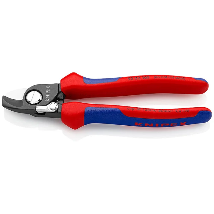 Knipex makaze za kablove sa oprugom za otvaranje 165mm 95 22 165 Knipex makaze za kablove sa oprugom za otvaranje 165mm 95 22 165
