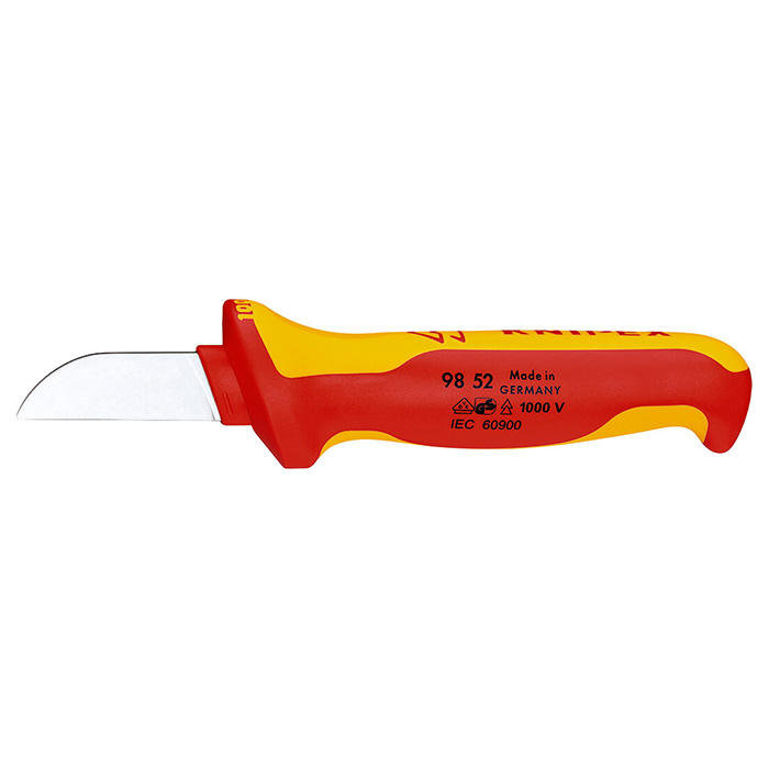 Knipex nož za električare 1000V VDE ravni 190mm 98 52 Knipex nož za električare 1000V VDE ravni 190mm 98 52