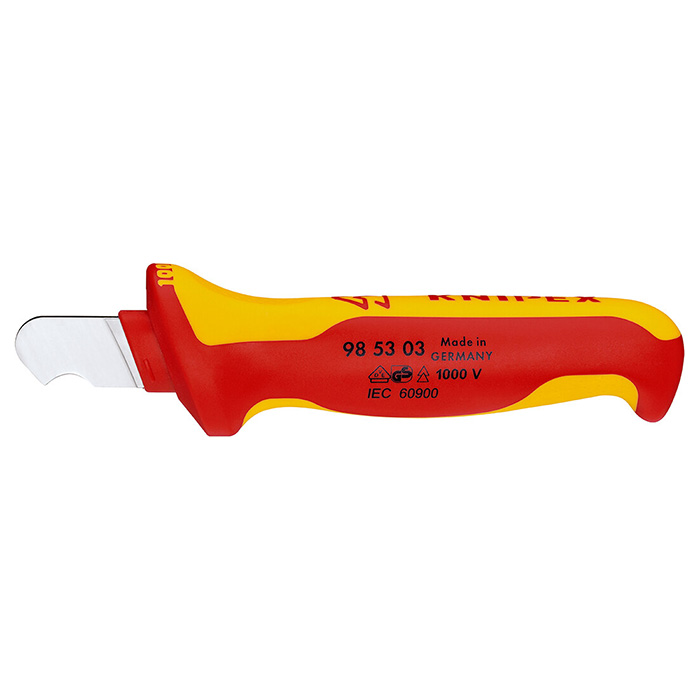 Knipex nož za električare 1000V VDE kukast 170mm 98 53 03 Knipex nož za električare 1000V VDE kukast 170mm 98 53 03
