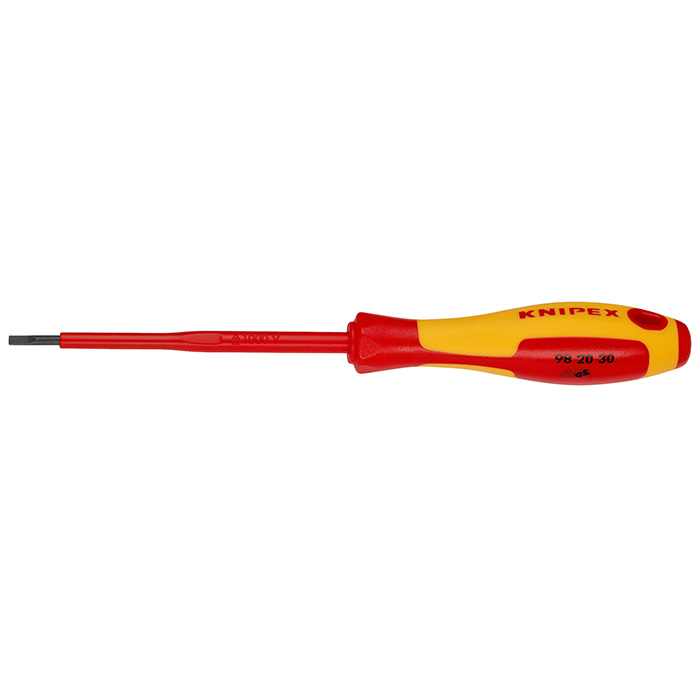 Knipex odvijač ravni 1000V VDE 3mm 98 20 30 Knipex odvijač ravni 1000V VDE 3mm 98 20 30