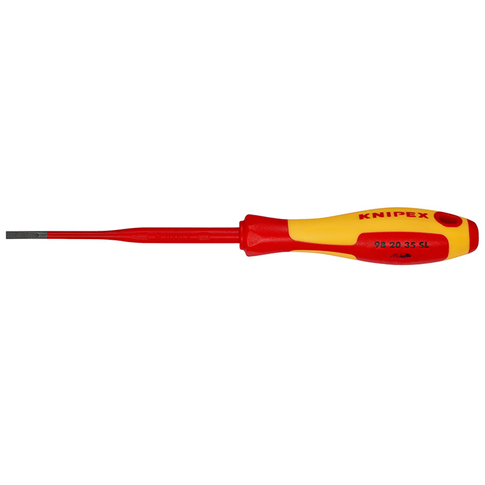 Knipex odvijač Slim ravni 1000V VDE 3,5mm 98 20 35 SL Knipex odvijač Slim ravni 1000V VDE 3,5mm 98 20 35 SL