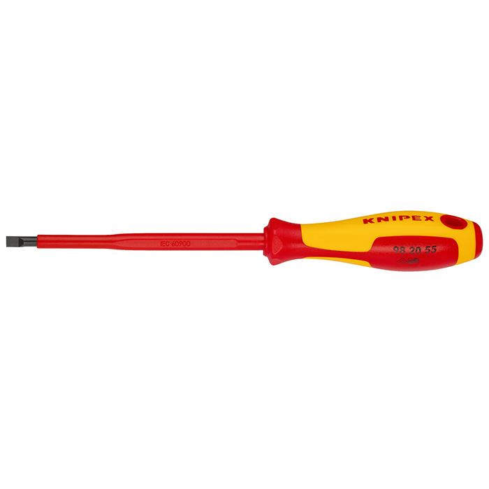 Knipex odvijač ravni 1000V VDE 5,5mm 98 20 55 Knipex odvijač ravni 1000V VDE 5,5mm 98 20 55