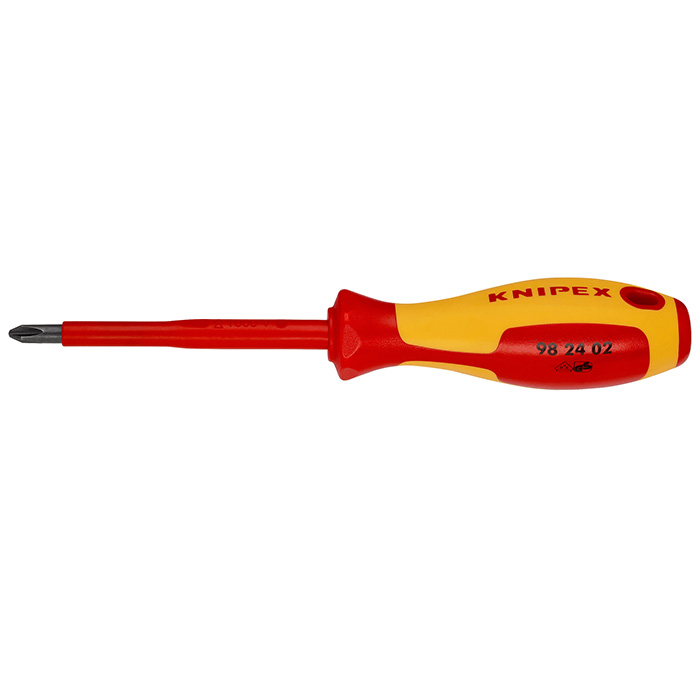 Knipex odvijač krstasti 1000V VDE PH2 98 24 02 Knipex odvijač krstasti 1000V VDE PH2 98 24 02