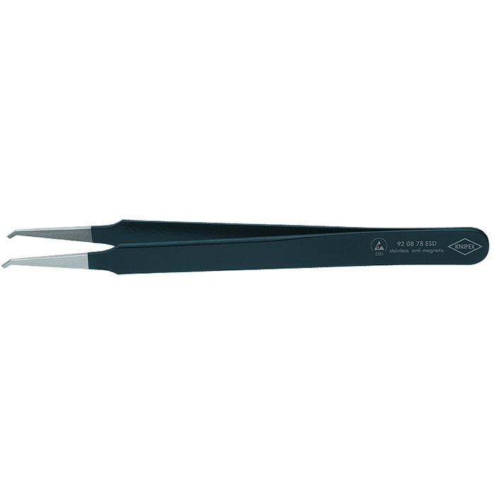Knipex precizna pinceta zakrivljena ESD 120mm 92 08 78 ESD Knipex precizna pinceta zakrivljena ESD 120mm 92 08 78 ESD