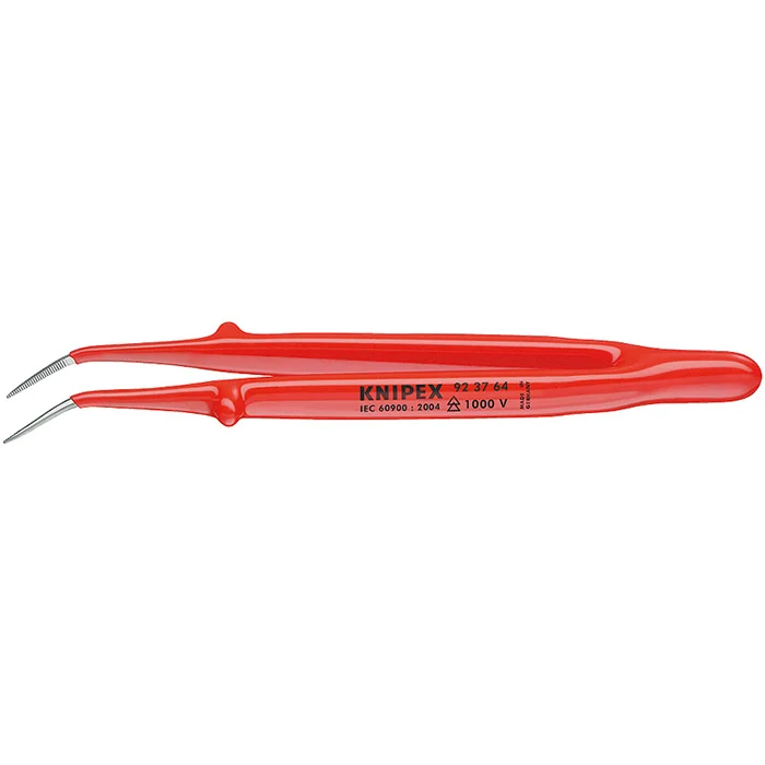 Knipex precizna pinceta zakrivljena izolovana 150mm 92 37 64 Knipex precizna pinceta zakrivljena izolovana 150mm 92 37 64