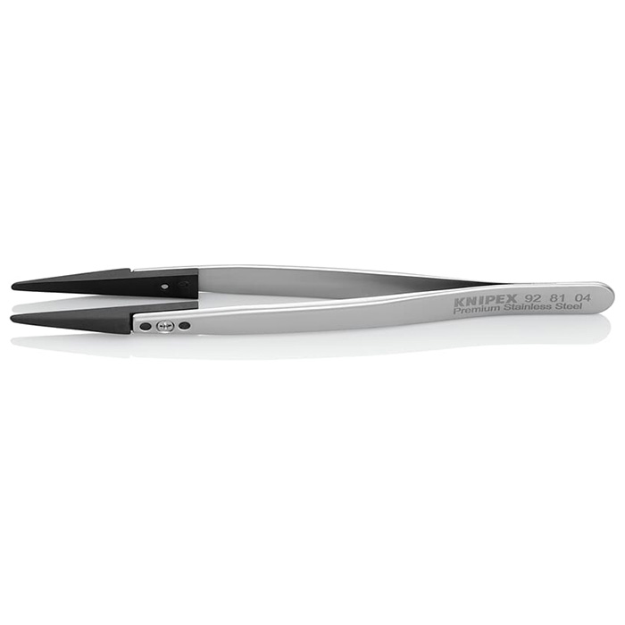 Knipex pinceta sa izmenljivim ESD vrhovima tupa 130mm 92 81 04 Knipex pinceta sa izmenljivim ESD vrhovima tupa 130mm 92 81 04