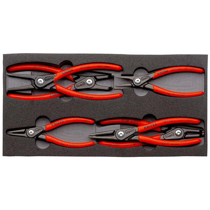 Knipex precizna klešta za seger osigurače 6/1 u penastom ulošku 00 20 01 V02 Knipex precizna klešta za seger osigurače 6/1 u penastom ulošku 00 20 01 V02