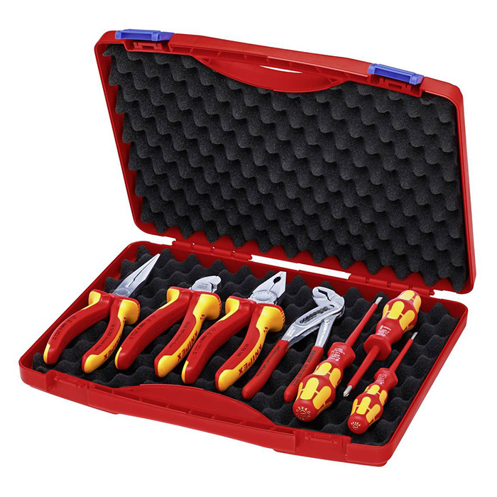 Knipex komplet alata za elektromontažu u koferu 7 kom 00 21 15