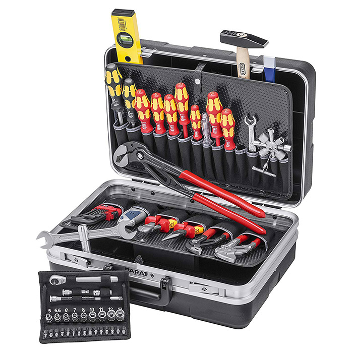Knipex komplet od 52 alata za sanitarije u koferu 00 21 21 HK S Knipex komplet od 52 alata za sanitarije u koferu 00 21 21 HK S