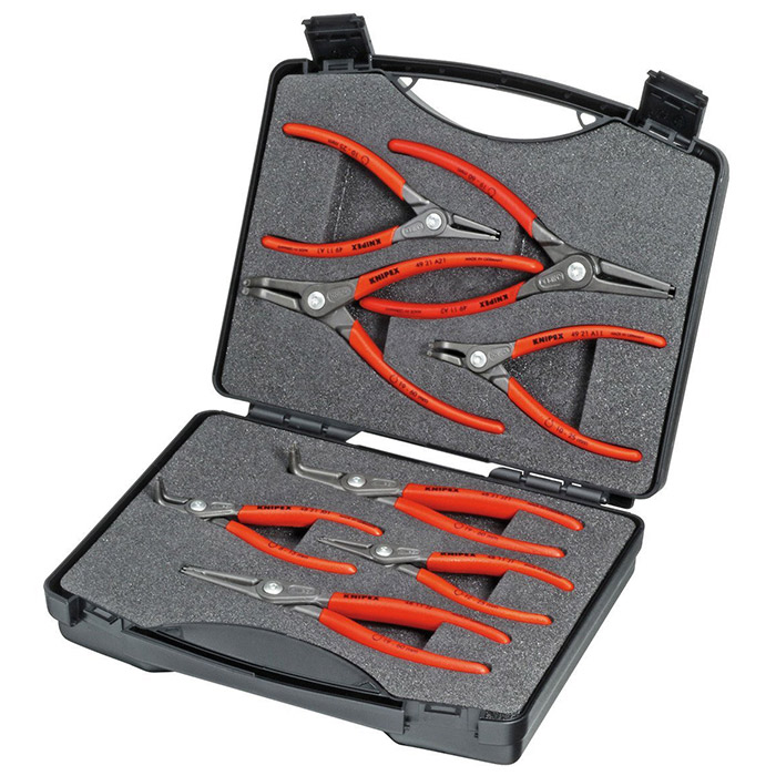 Knipex komplet preciznih klešta za seger osigurače u koferu 8/1 00 21 25 Knipex komplet preciznih klešta za seger osigurače u koferu 8/1 00 21 25