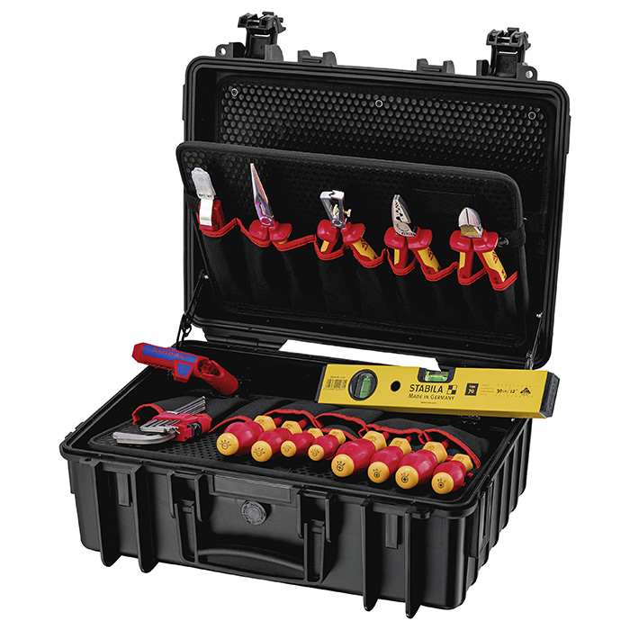 Knipex komplet od 24 alata u koferu Robust23 Start Elektro 00 21 34 HL S2 Knipex komplet od 24 alata u koferu Robust23 Start Elektro 00 21 34 HL S2