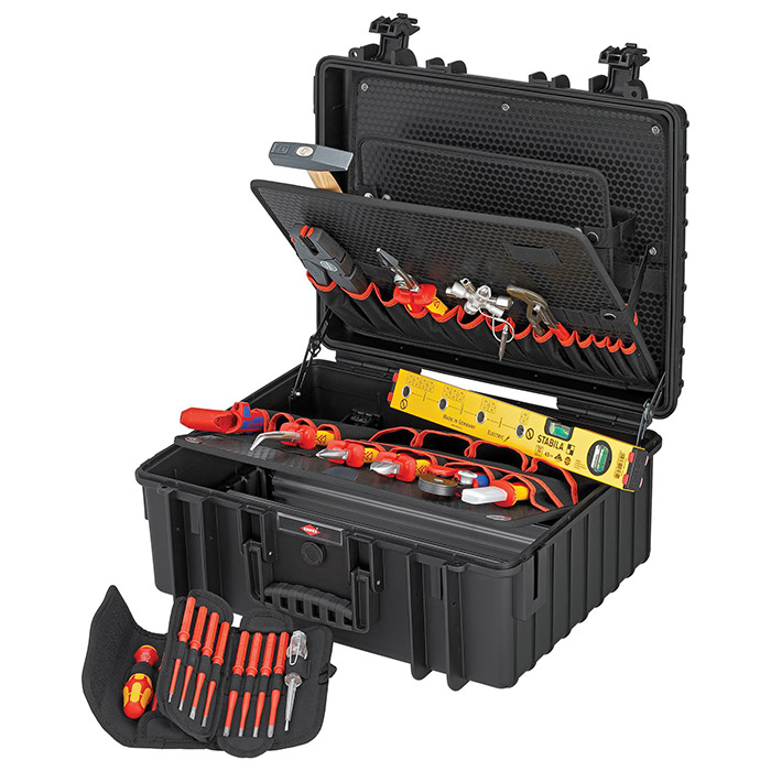Knipex komplet od 11 alata u koferu Robust34 Elektro 00 21 36 Knipex komplet od 11 alata u koferu Robust34 Elektro 00 21 36