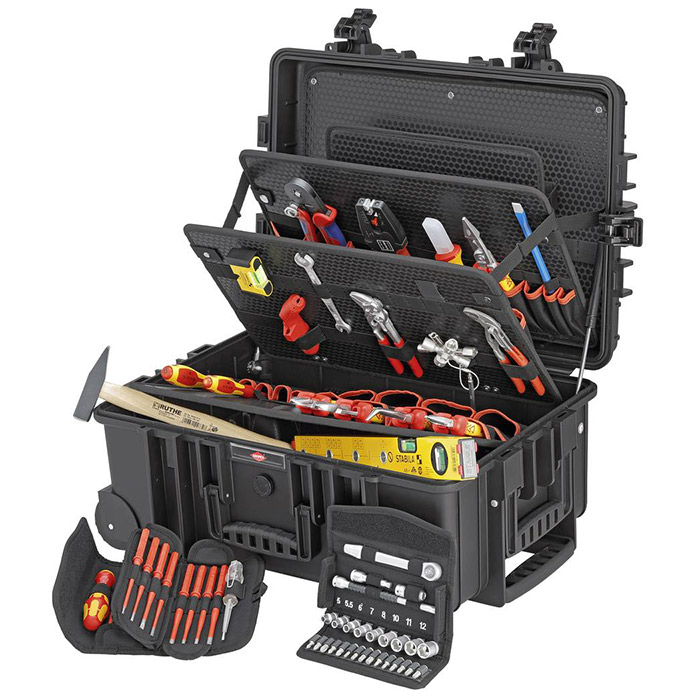 Knipex komplet od 63 alata u koferu Robust45 Elektro 00 21 37 Knipex komplet od 63 alata u koferu Robust45 Elektro 00 21 37