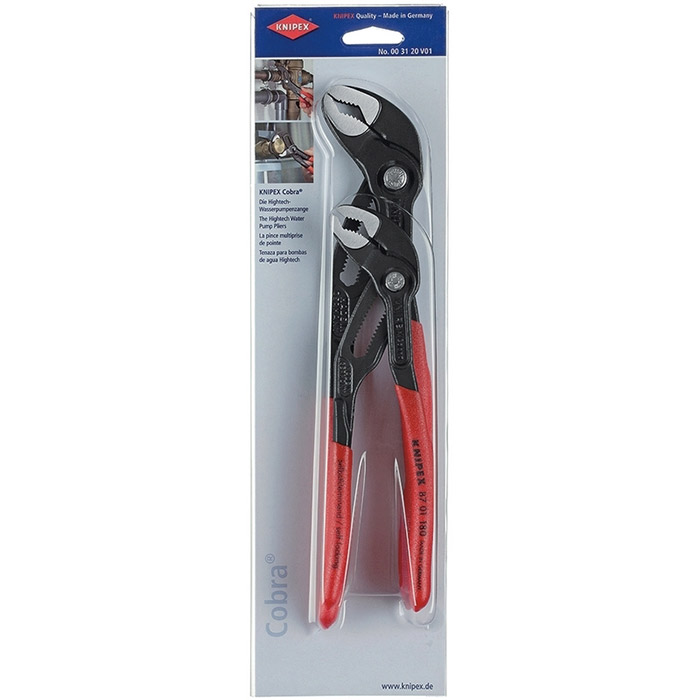 Knipex set klešta Cobra 2/1 00 31 20 V01 Knipex set klešta Cobra 2/1 00 31 20 V01