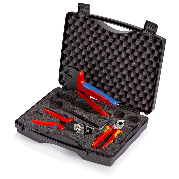Knipex komplet alata za fotovoltaiku u koferu 97 91 03 Knipex komplet alata za fotovoltaiku u koferu 97 91 03
