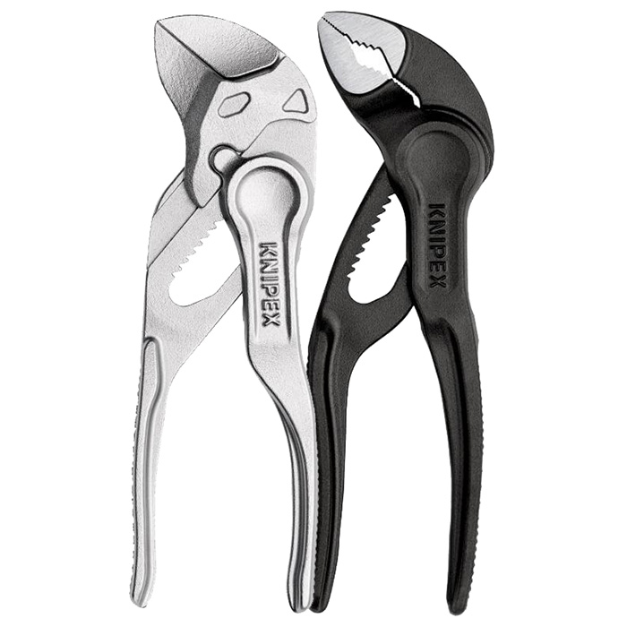 Knipex komplet najmanjih klešta na svetu 2/1 Klešta ključ XS 100mm + Papagaj klešta Cobra XS 100mm Knipex komplet najmanjih klešta na svetu 2/1 Klešta ključ XS 100mm + Papagaj klešta Cobra XS 100mm