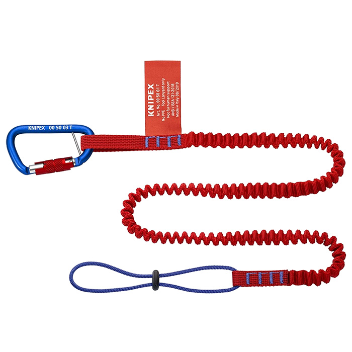 Knipex traka i karabiner za osiguranje alata od pada 00 50 05 T BK Knipex traka i karabiner za osiguranje alata od pada 00 50 05 T BK