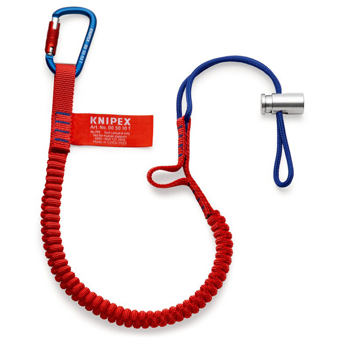 Knipex traka i karabiner za osiguranje alata od pada 6kg/13lbs 00 50 12 T BK