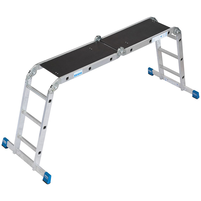 Krause Stabilo univerzalne zglobne merdevine 4x3 gazišta sa platformom 123909 Krause Stabilo univerzalne zglobne merdevine 4x3 gazišta sa platformom 123909