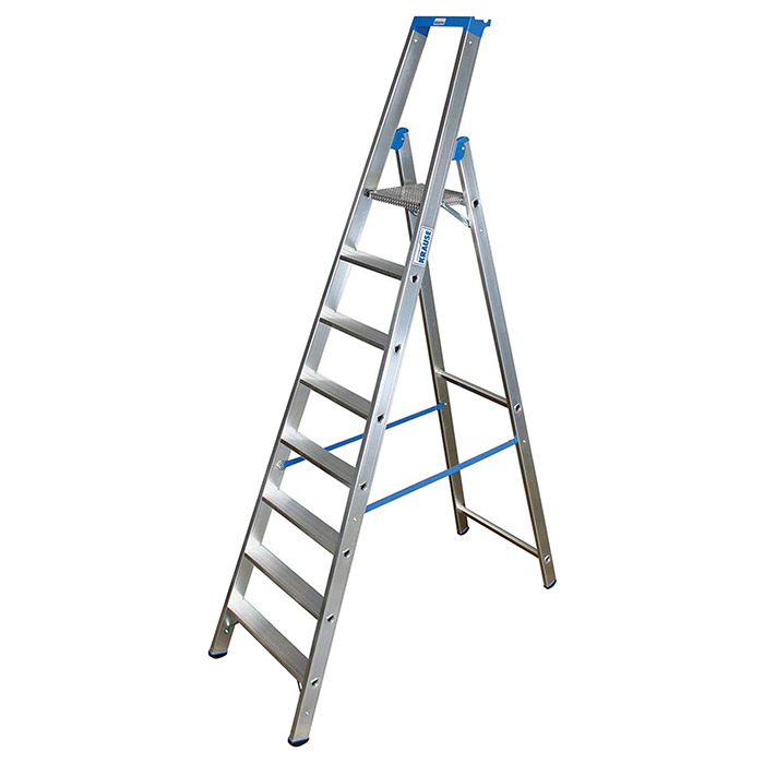 Krause Stabilo stepenaste merdevine plave 8 gazišta 124555 Krause Stabilo stepenaste merdevine plave 8 gazišta 124555