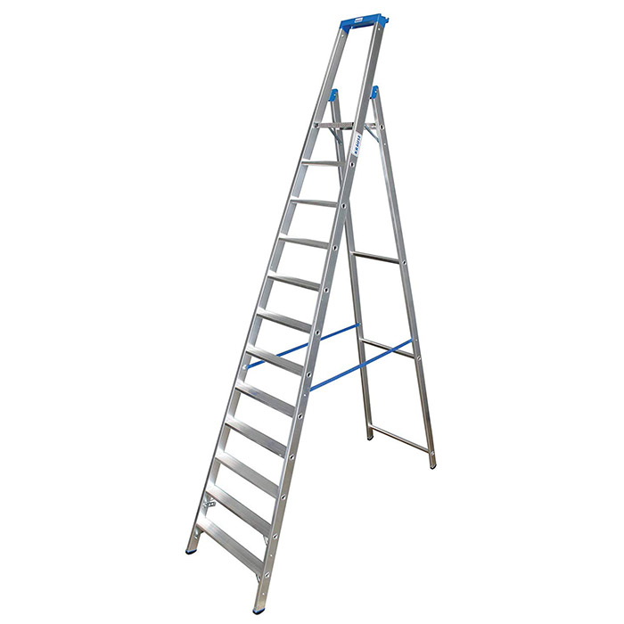 Krause Stabilo stepenaste merdevine plave 12 gazišta 124579 Krause Stabilo stepenaste merdevine plave 12 gazišta 124579