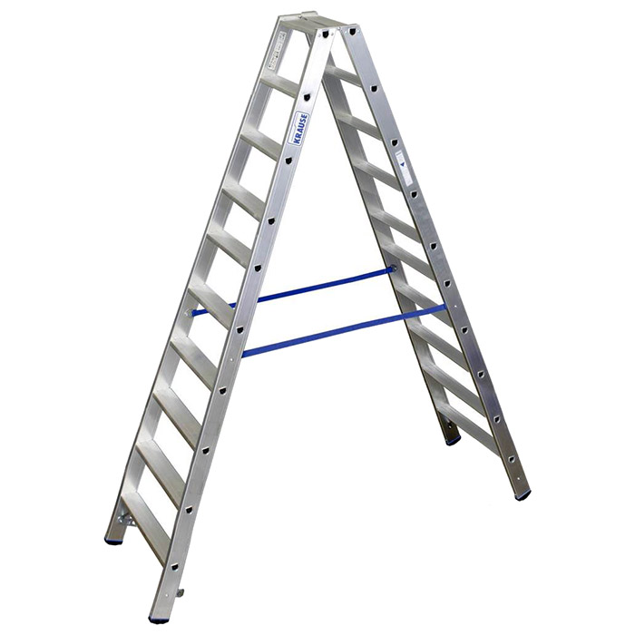 Krause Stabilo stepenaste obostrane merdevine 2x10 gazišta 124777 Krause Stabilo stepenaste obostrane merdevine 2x10 gazišta 124777