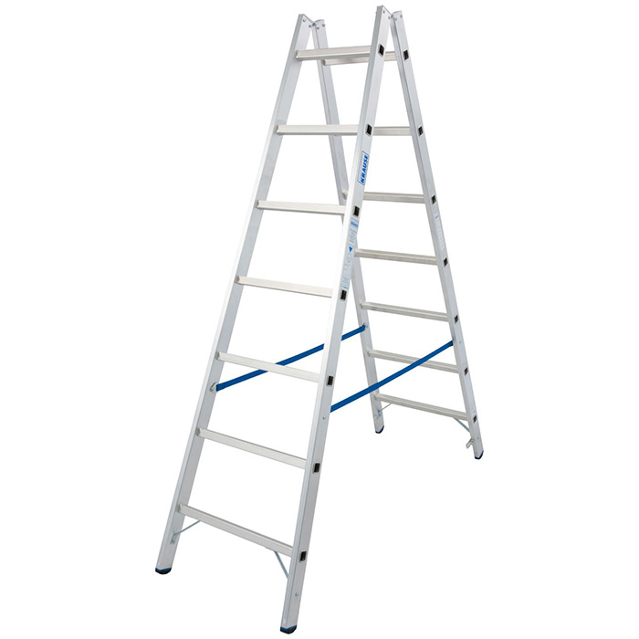 Krause Stabilo sigurnosne obostrane merdevine 2x7 gazišta 124913 Krause Stabilo sigurnosne obostrane merdevine 2x7 gazišta 124913