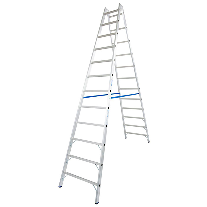 Krause Stabilo sigurnosne obostrane merdevine 2x12 gazišta 124944 Krause Stabilo sigurnosne obostrane merdevine 2x12 gazišta 124944