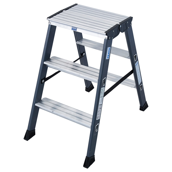 Krause Monto obostrane merdevine eloksirane SePro D 2x3 gazišta 125804 Krause Monto obostrane merdevine eloksirane SePro D 2x3 gazišta 125804