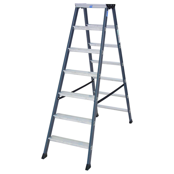 Krause Monto obostrane merdevine eloksirane SePro D 2x7 gazišta 125842 Krause Monto obostrane merdevine eloksirane SePro D 2x7 gazišta 125842