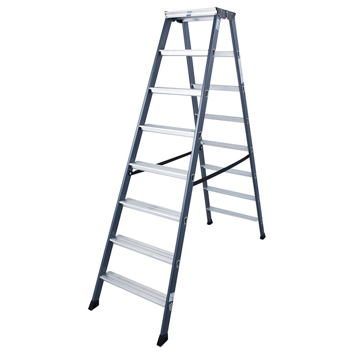 Krause Monto obostrane merdevine eloksirane SePro D 2x8 gazišta 125859 Krause Monto obostrane merdevine eloksirane SePro D 2x8 gazišta 125859