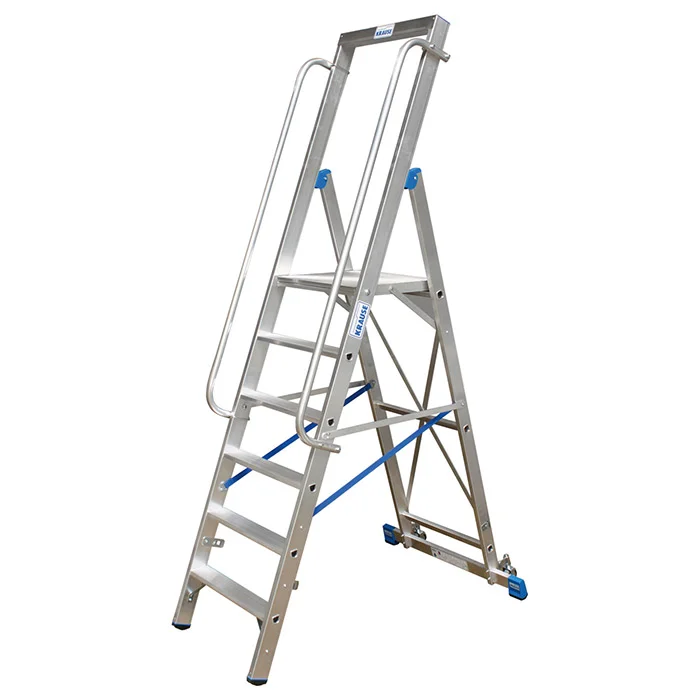 Krause Stabilo stojeće merdevine sa velikom platformom 6 gazišta 127761 Krause Stabilo stojeće merdevine sa velikom platformom 6 gazišta 127761