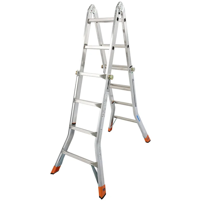 Krause Monto teleskopske zglobne merdevine Telematic 4x4 gazišta 129956 Krause Monto teleskopske zglobne merdevine Telematic 4x4 gazišta 129956