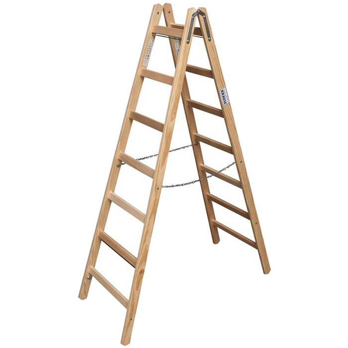 Krause Stabilo drvene merdevine 2x7 gazišta 170095 Krause Stabilo drvene merdevine 2x7 gazišta 170095