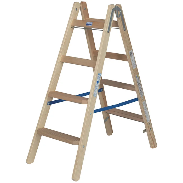 Krause Stabilo stepeničaste drvene merdevine 2x4 gazišta 818317 Krause Stabilo stepeničaste drvene merdevine 2x4 gazišta 818317