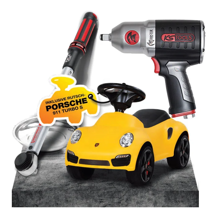 KS Tools specijal set (pneumatski pištolj, moment ključ i držač) + POKLON igračka auto KS-515.1210-100043