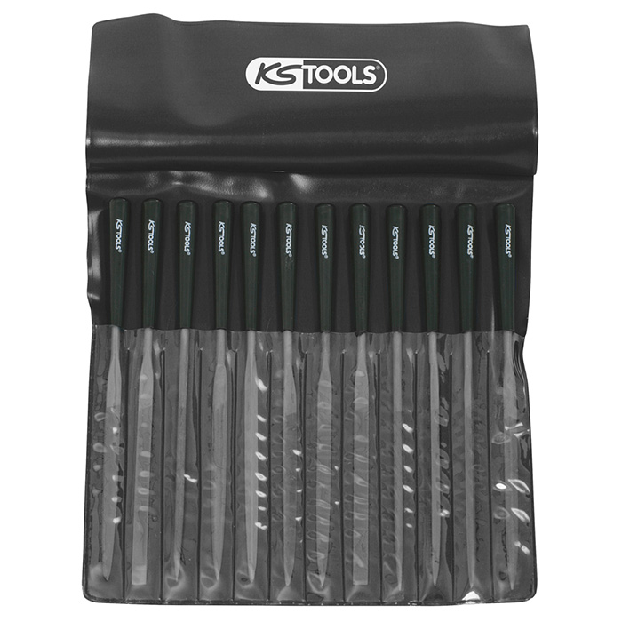 KS Tools set igličastih turpija 12-delni 140.3050 KS Tools set igličastih turpija 12-delni 140.3050