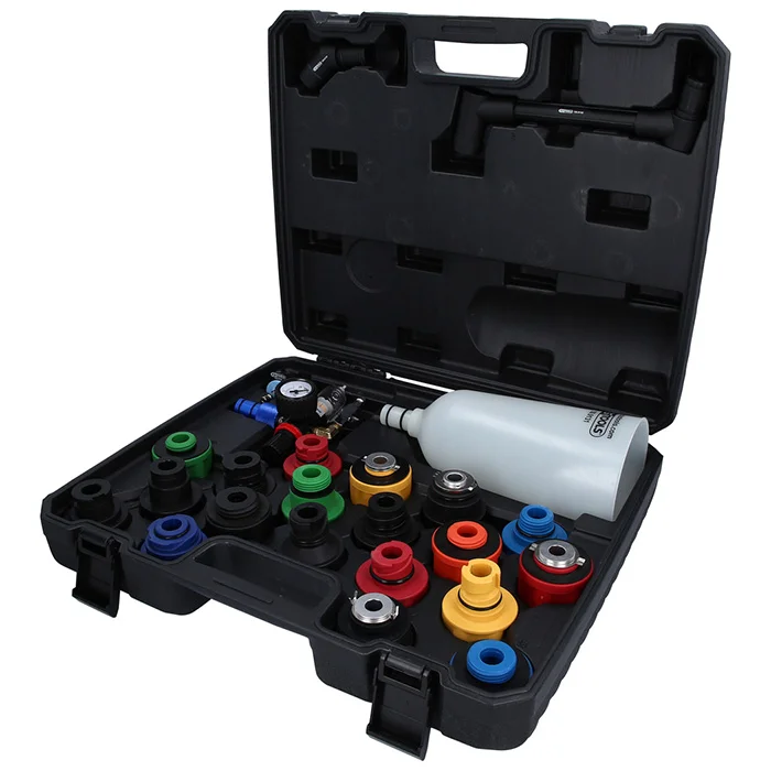 KS Tools MASTER set levak za punjenje ulja s obrtnim ugaonim krakom i adapteri, 24-delni 150.9130 KS Tools MASTER set levak za punjenje ulja s obrtnim ugaonim krakom i adapteri, 24-delni 150.9130