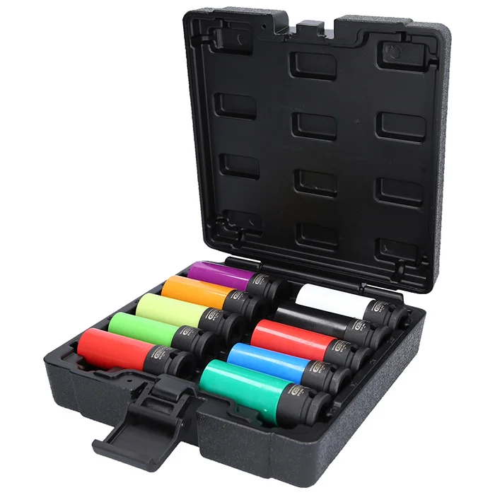 KS Tools set specijalnih snažnih nasadnih ključeva za aluminijske felne 1/2 KS Tools set specijalnih snažnih nasadnih ključeva za aluminijske felne 1/2