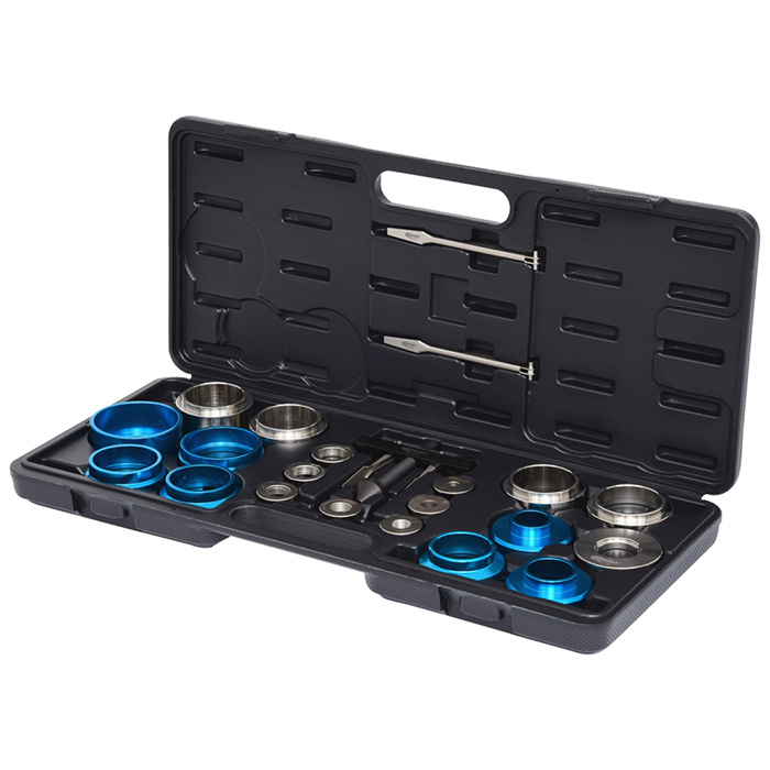 KS Tools set montažnih alata za zaptivni prsten osovine i zaštitni prsten 24-delni 700.1280 KS Tools set montažnih alata za zaptivni prsten osovine i zaštitni prsten 24-delni 700.1280