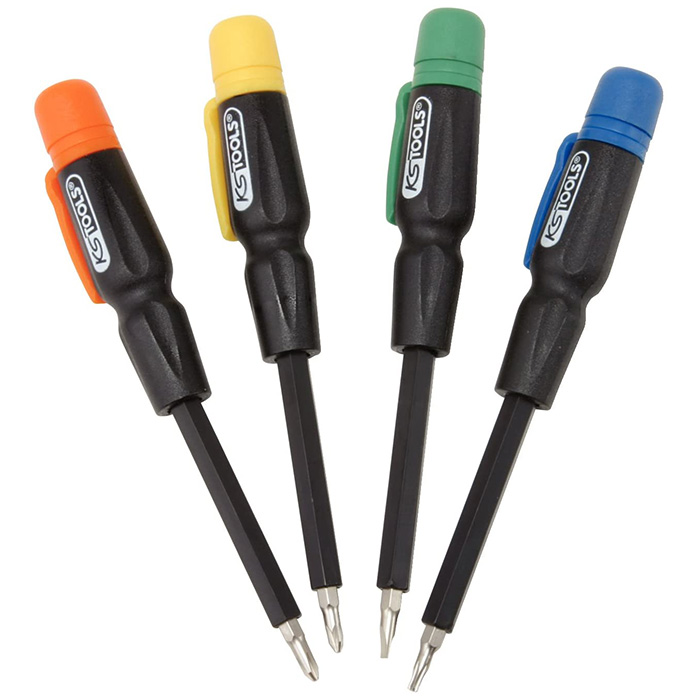 KS Tools set odvijača za preciznu mehaniku, 4-delni 911.2175 KS Tools set odvijača za preciznu mehaniku, 4-delni 911.2175