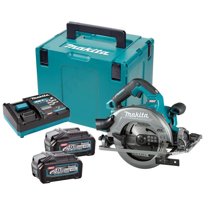 Makita akumulatorska ručna kružna testera 40V XGT HS004GM202