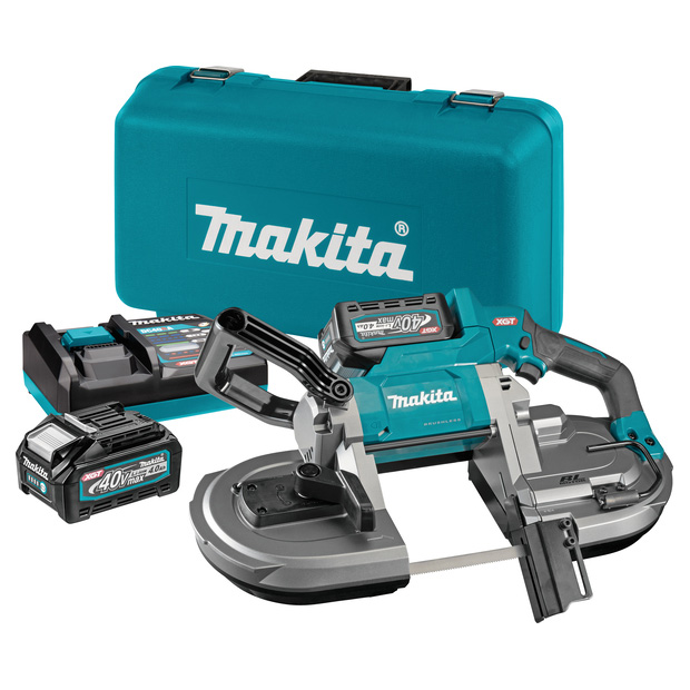 Makita akumulatorska tračna testera XGT 40V max PB002GM201 Makita akumulatorska tračna testera XGT 40V max PB002GM201