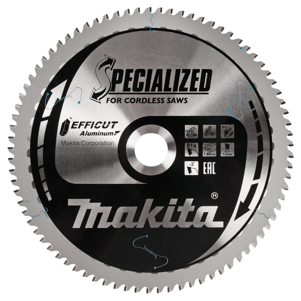 Makita list za testeru od tvrdog metala Efficut 305x30x81T za ALU E-13247