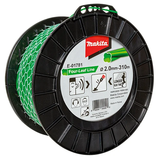 Makita tihi najlonski konac za košenje zeleni 2,0mm/310m E-01781 Makita tihi najlonski konac za košenje zeleni 2,0mm/310m E-01781