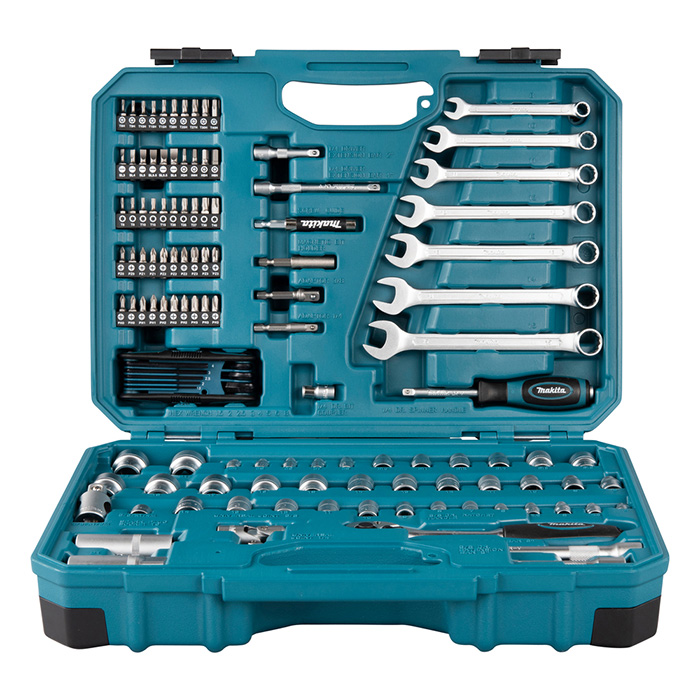 Makita set ručnog alata i umetaka 120-delni E-06616 Makita set ručnog alata i umetaka 120-delni E-06616