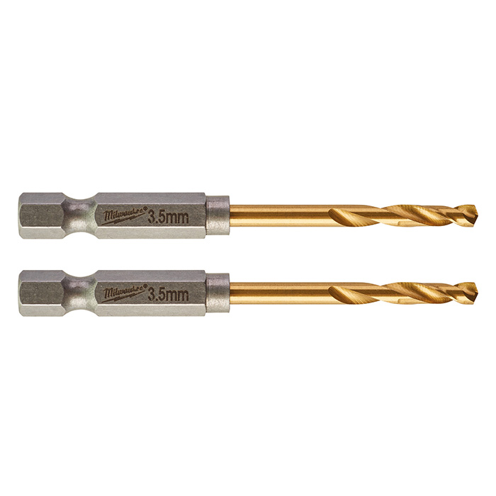 Milwaukee udarna burgija za metal HSS-G TiN HEX 1/4 Milwaukee udarna burgija za metal HSS-G TiN HEX 1/4