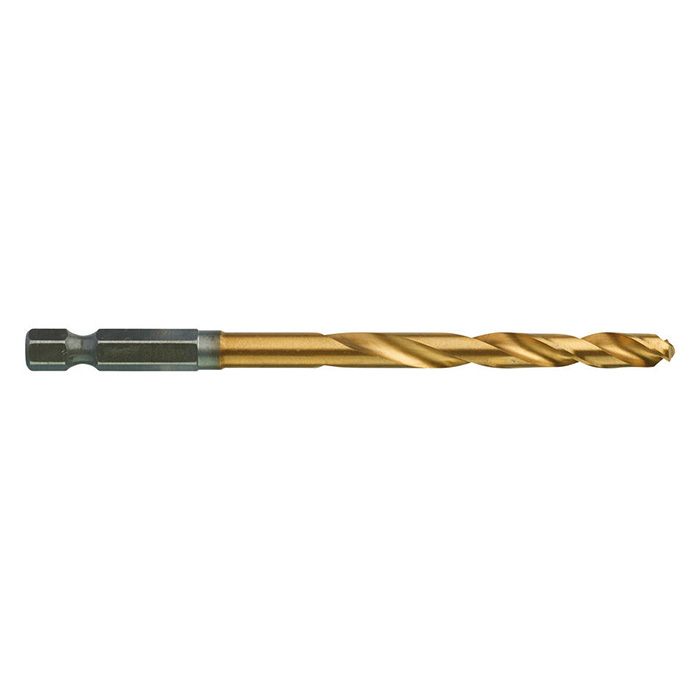 Milwaukee udarna burgija za metal HSS-G TiN HEX 1/4 Milwaukee udarna burgija za metal HSS-G TiN HEX 1/4