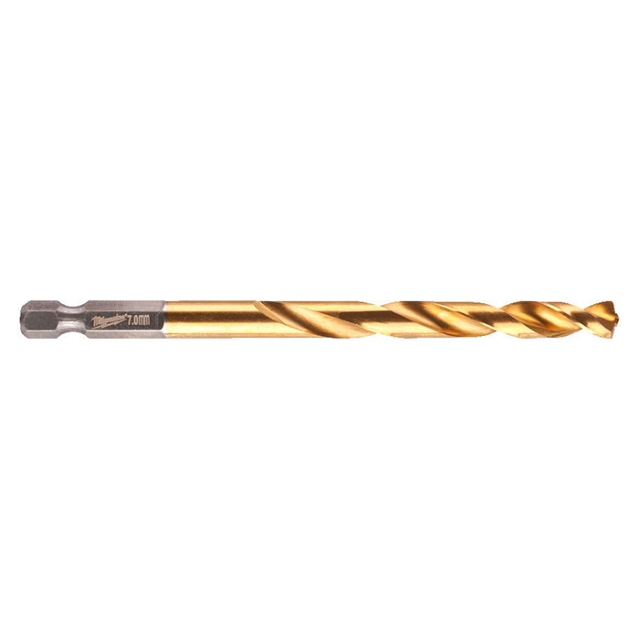Milwaukee udarna burgija za metal HSS-G TiN HEX 1/4 Milwaukee udarna burgija za metal HSS-G TiN HEX 1/4